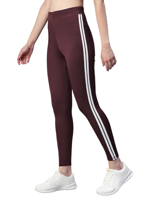 Skinny Fit Mid Rise Track Pant