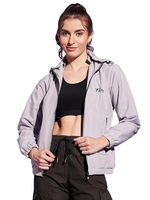 Jacket for Women with Hoodie