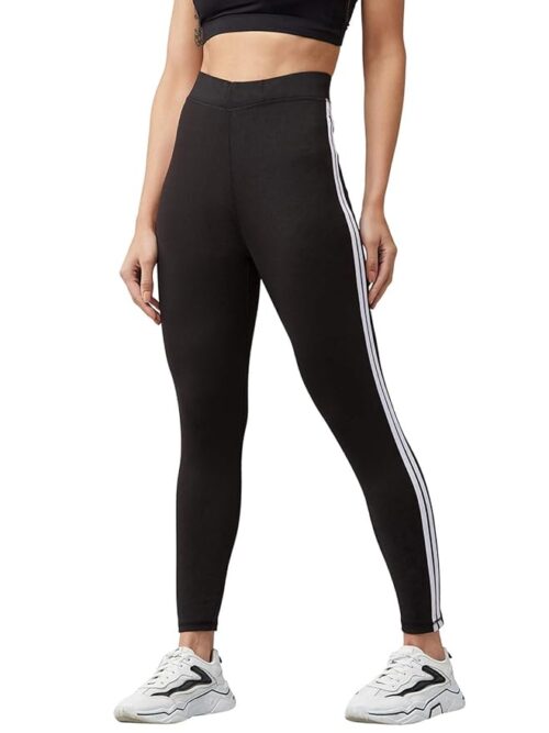 Skinny Fit Mid Rise Track Pant