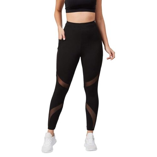 Mid Rise Stretchable Gym Pants